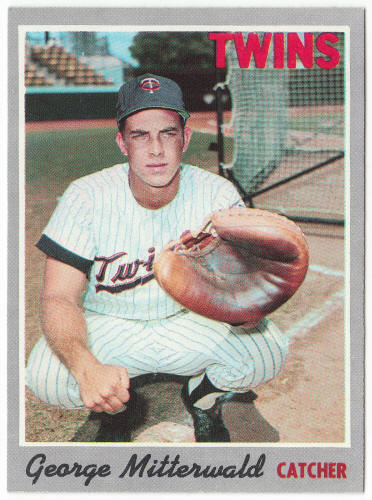 1970 Topps Baseball #118 George Mitterwald