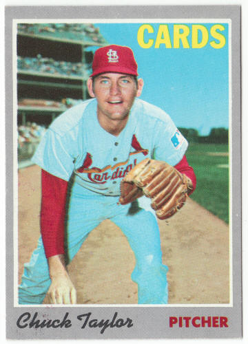 1970 Topps Baseball #119 Chuck Taylor Rookie Card