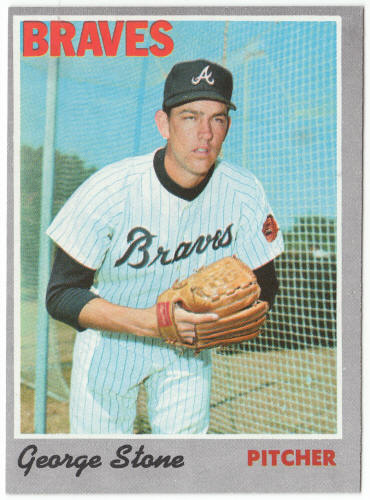 1970 Topps Baseball #122 George Stone