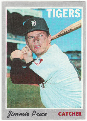 1970 Topps Baseball #129 Jimmie Price