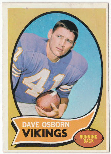 1970 Topps Football #147 Dave Osborn