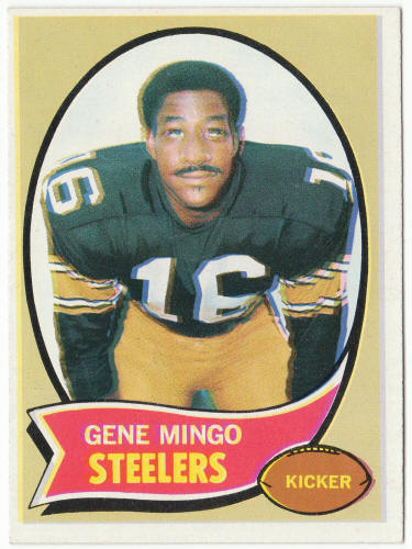 1970 Topps Football #148 Gene Mingo