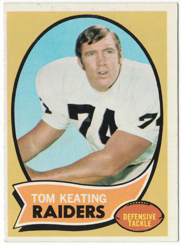 1970 Topps Football #171 Tom Keating