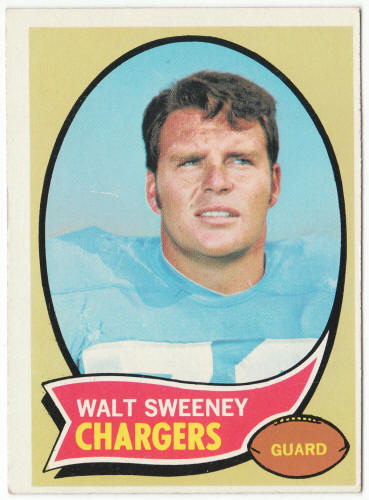 1970 Topps Football #173 Walt Sweeney
