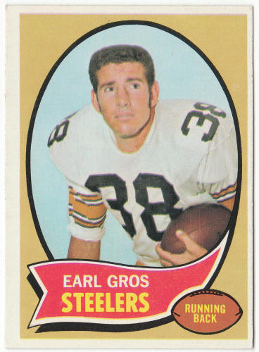 1970 Topps Football #184 Earl Gros