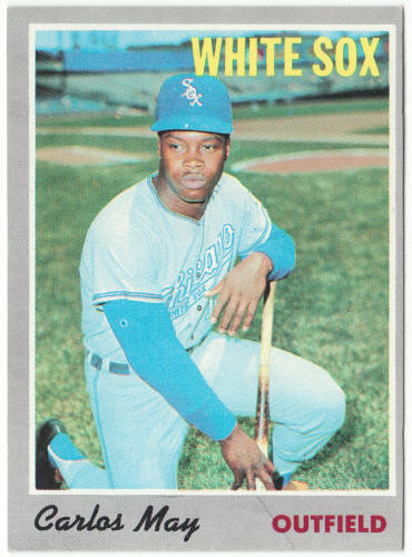 1970 Topps Baseball #18 Carlos May
