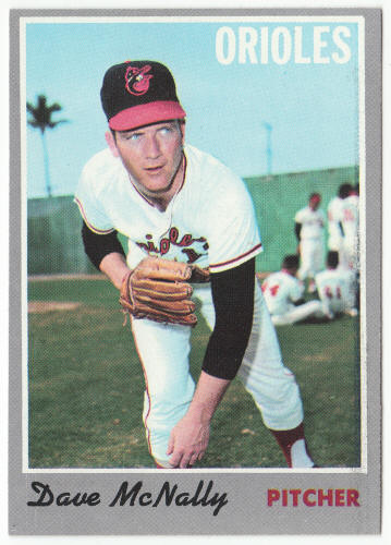 1970 Topps #20 Dave McNally front