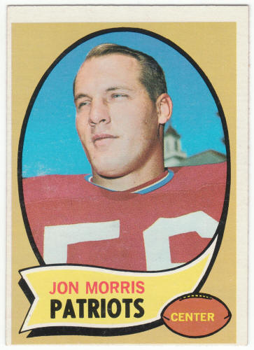 1970 Topps Football #214 Jon Morris