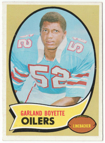 1970 Topps Football #219 Garland Boyette front
