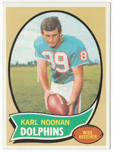 1970 Topps Football #223 Karl Noonan front