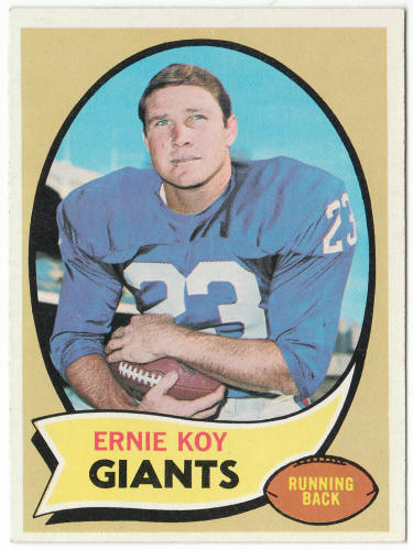 1970 Topps Football #227 Ernie Koy