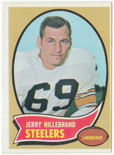 1970 Topps Football #230 Jerry Hillebrand