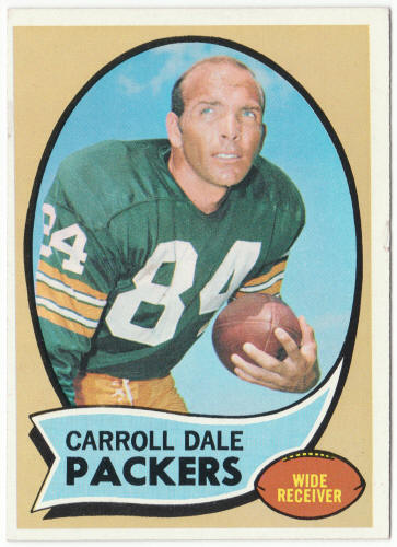 1970 Topps Football #232 Carroll Dale