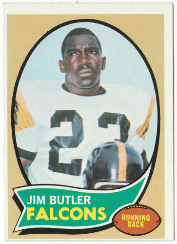 1970 Topps Football #234 Jim Butler