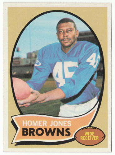 1970 Topps Football #258 Homer Jones front