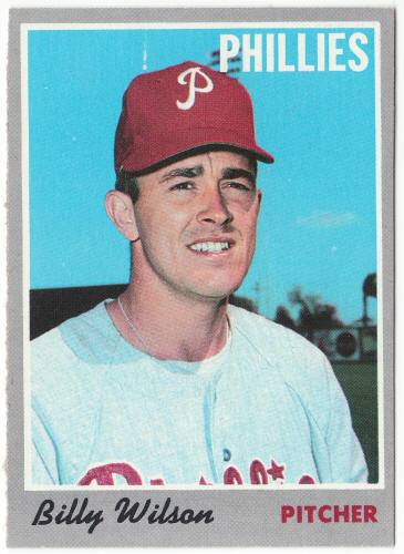 1970 Topps Baseball #28 Billy Wilson