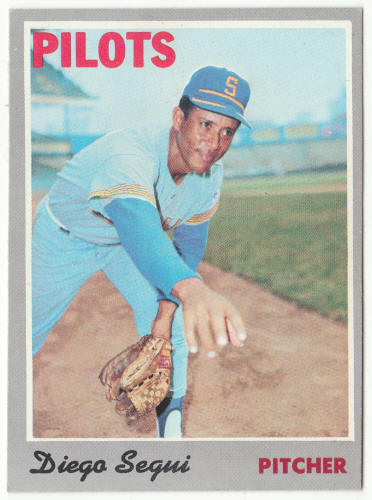 1970 Topps #2 Diego Segui front