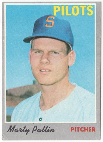 1970 Topps Baseball #31 Marty Pattin