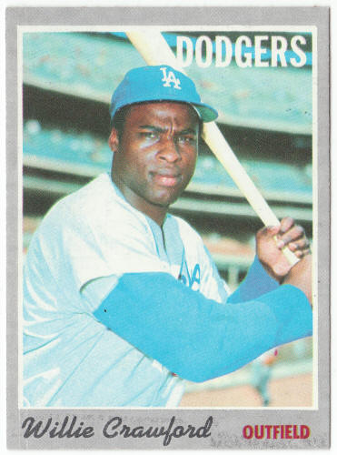 1970 Topps Baseball #34 Willie Crawford