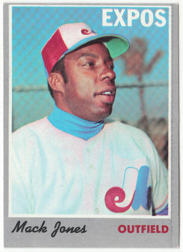 1970 Topps Baseball #38 Mack Jones