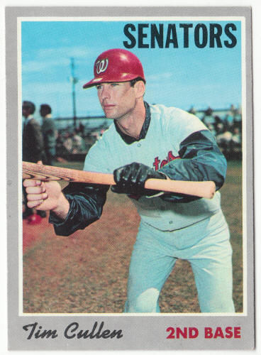 1970 Topps Baseball #49 Tim Cullen
