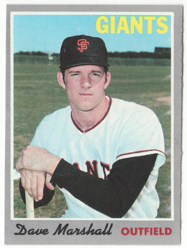 1970 Topps Baseball #58 Dave Marshall