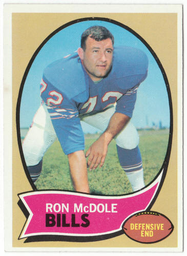 1970 Topps Football #63 Ron McDole