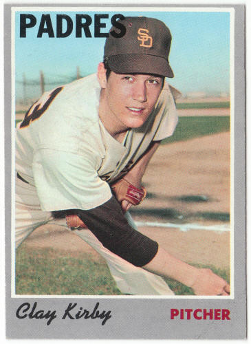 1970 Topps Baseball #79 Clay Kirby