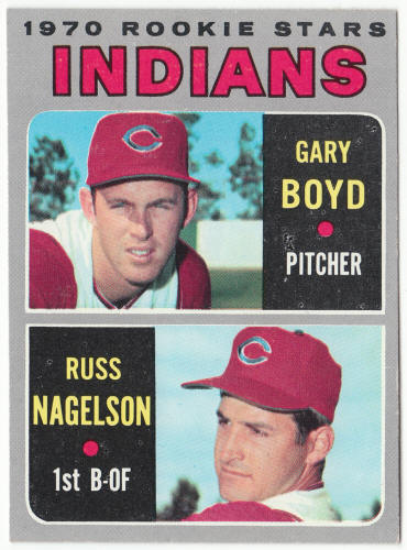 1970 Topps #7 Indians Rookies front