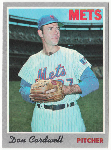 1970 Topps Baseball #83 Don Cardwell
