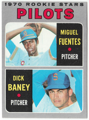 1970 Topps Baseball #88 Pilots Rookies Card
