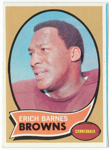 1970 Topps Football #8 Erich Barnes