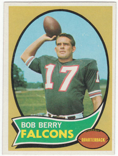 1970 Topps Football #259 Bob Berry Rookie Card front