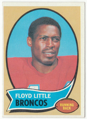 1970 Topps Football #170 Floyd Little front