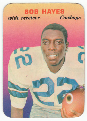 1970 Topps Glossy Insert 7 Bob Hayes