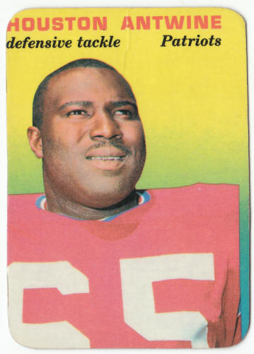 1970 Topps Glossy Insert #21 Houston Antwine front