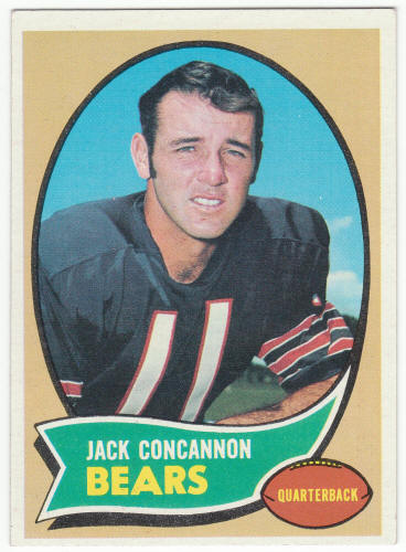 1970 Topps Football #212 Jack Concannon front