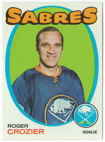 1971-72 Topps Hockey #36 Roger Crozier