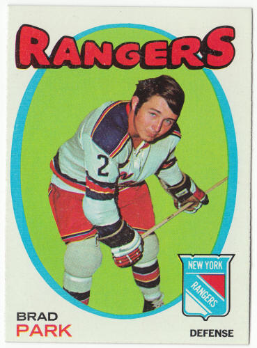 1971-72 Topps #40 Brad Park front