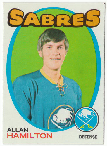 1971-72 Topps Hockey #49 Allan Hamilton