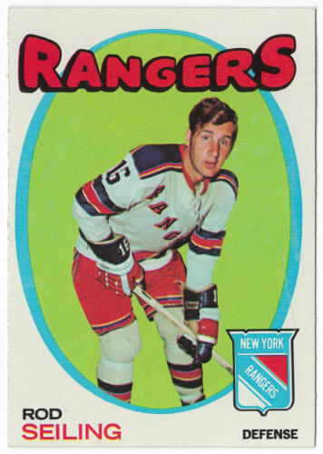 1971-72 Topps Hockey #53 Rod Seiling
