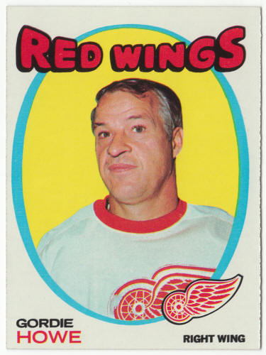 1971-72 Topps #70 Gordie Howe front