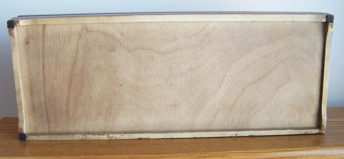 1971 Bankmarked Sterling Silver Ingots Empty Chest bottom