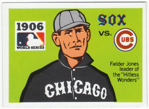 1971 Fleer 1906 World Series Card #4 Fielder Jones