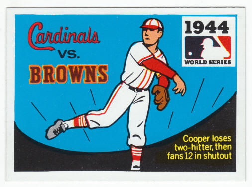 1971 Fleer 1944 World Series Card #42 Mort Cooper