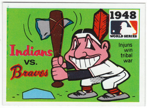 1971 Fleer 1948 World Series Card #46