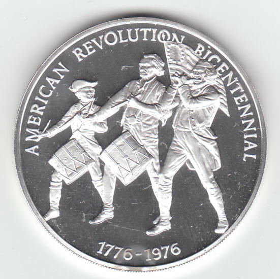 1971 Postmasters Of America Commemorative Issue No. 1 Silver Medal obverse