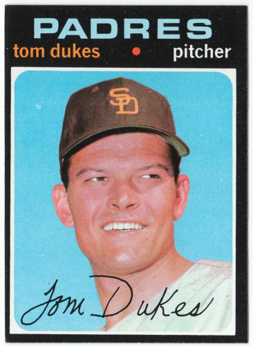 1971 Topps Baseball #106 Tom Dukes