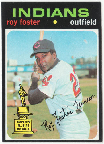 1971 Topps Baseball #107 Roy Foster Rookie Card