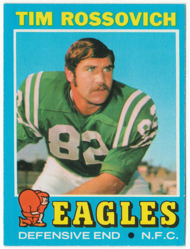 1971 Topps Football #116 Tim Rossovich